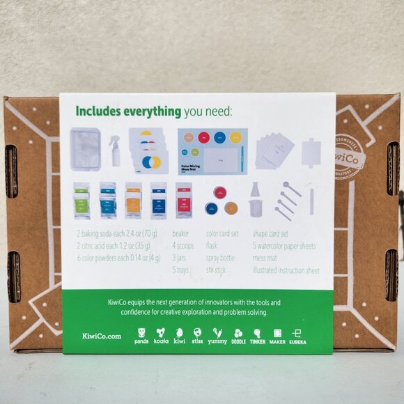 NEW KiwiCo. Kiwi Co. Colorful Chemistry Science Kit Craft Experiments School Sup - Picture 3 of 7